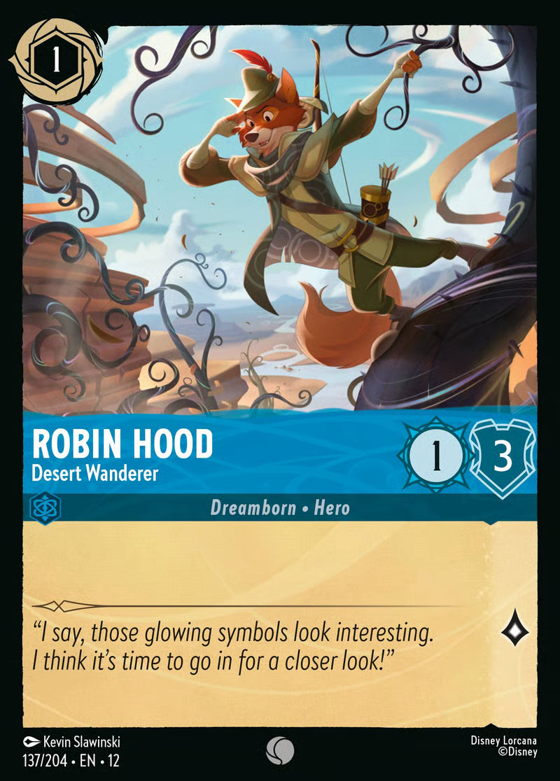 Robin Hood - Desert Wanderer [137EN12] (Wilds Unknown)