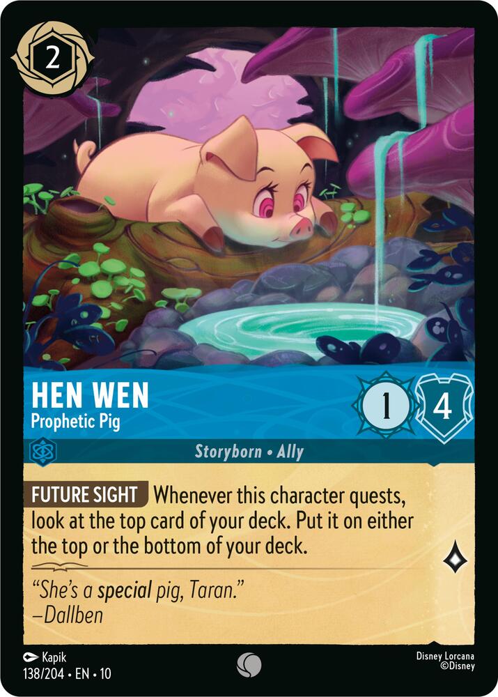 Hen Wen - Prophetic Pig [138EN10] (Whispers In The Well)