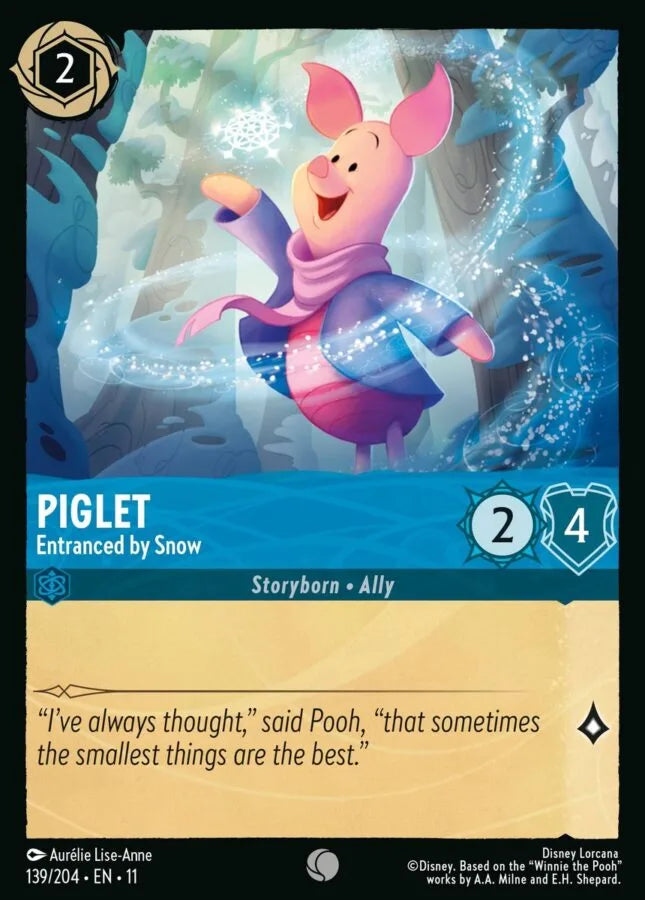 Piglet — Entranced by Snow [139EN11] Winterspell