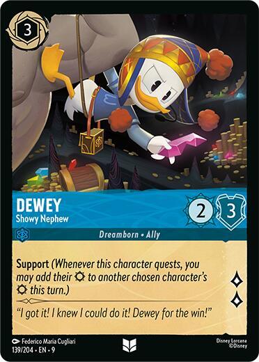 Dewey — Showy Nephew [139EN9] (Fabled)