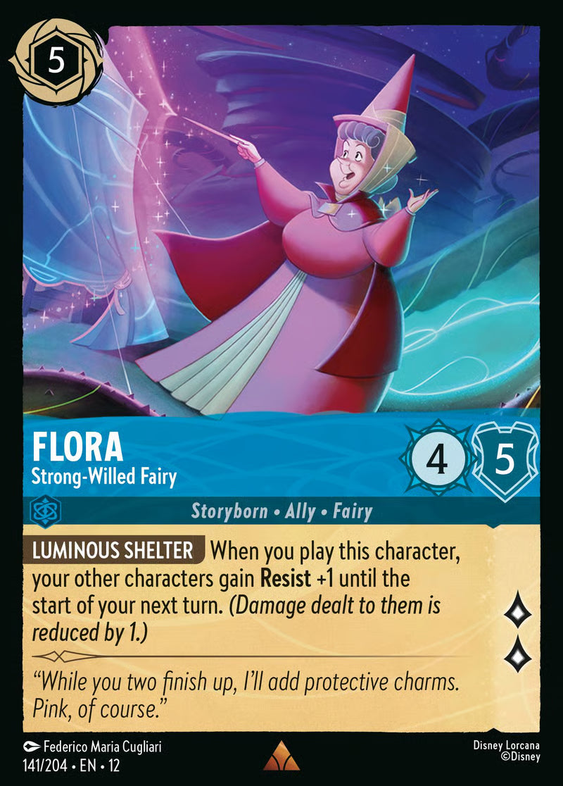 Flora - Strong-Willed Fairy [141EN12] (Wilds Unknown)