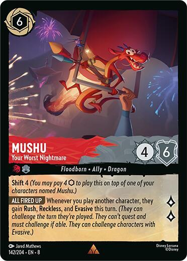 Mushu – Your Worst Nightmare [142EN8] (Reign of Jafar)