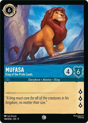 Mufasa — King of the Pride Lands [144EN9] (Fabled)