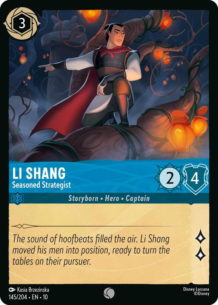 Li Shang - Seasoned Strategist [145EN10] (Whispers In The Well)