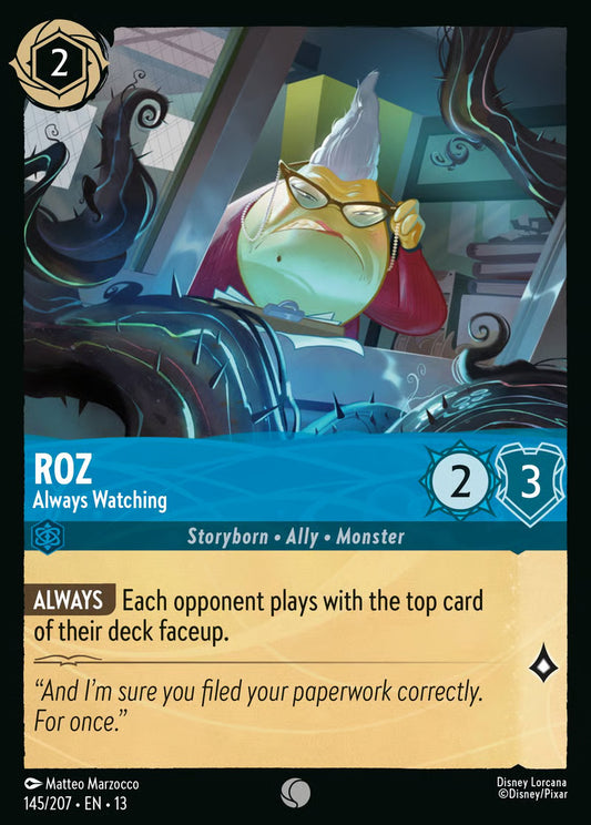 Roz - Always Watching [145EN13] (Attack of the Vine)