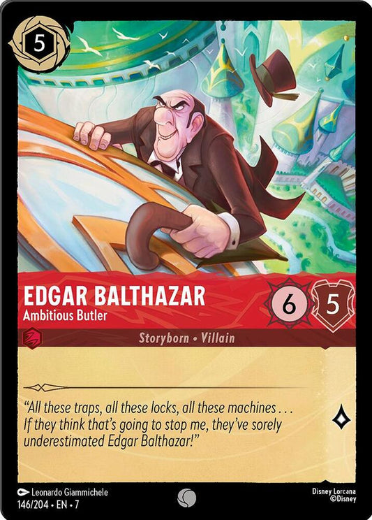 Edgar Balthazar — Ambitious Butler [146EN7] Archazia's Island