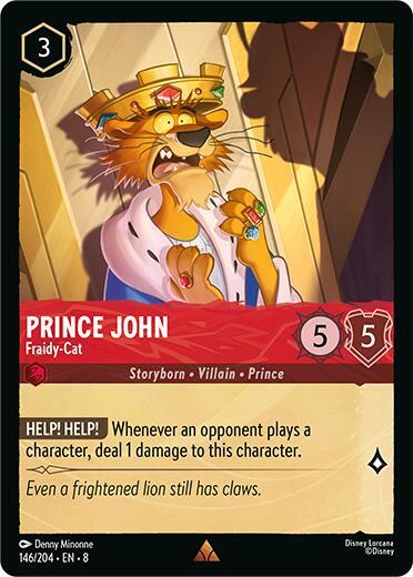 Prince John – Fraidy-Cat [146EN8] (Reign of Jafar)