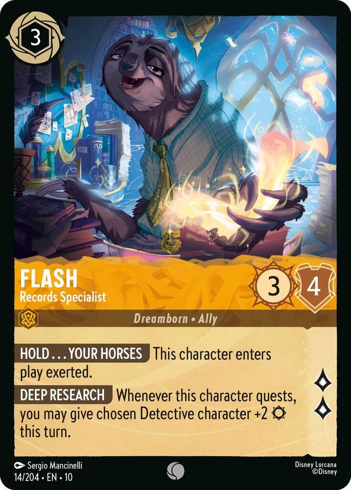 Flash - Records Specialist [14EN10] (Whispers In The Well)