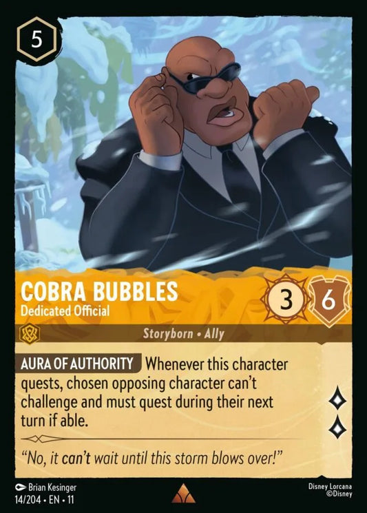 Cobra Bubbles — Dedicated Official [14EN11] Winterspell