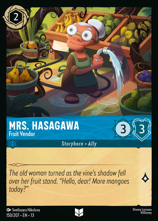 Mrs. Hasagawa - Fruit Vendor [150EN13] (Attack of the Vine)