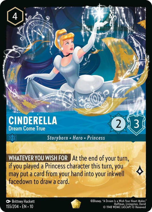 Cinderella - Dream Come True [155/204] (Whispers in the Well) Cold Foil