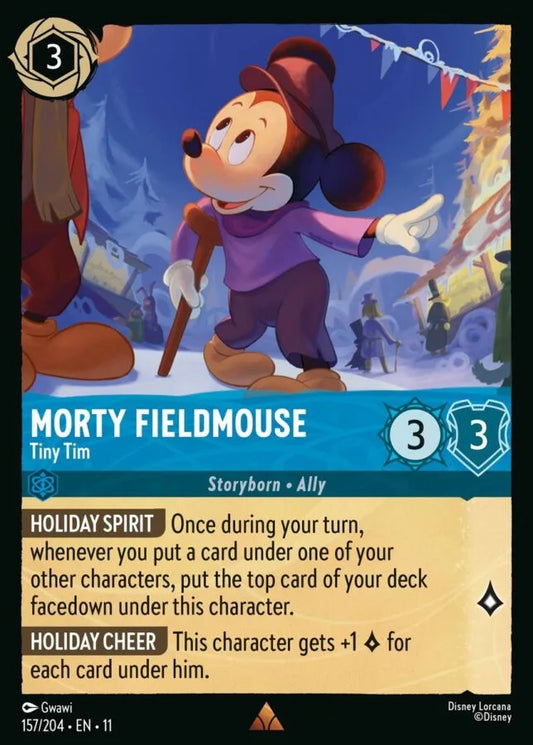 Morty Fieldmouse — Tiny Tim [157EN11] Winterspell