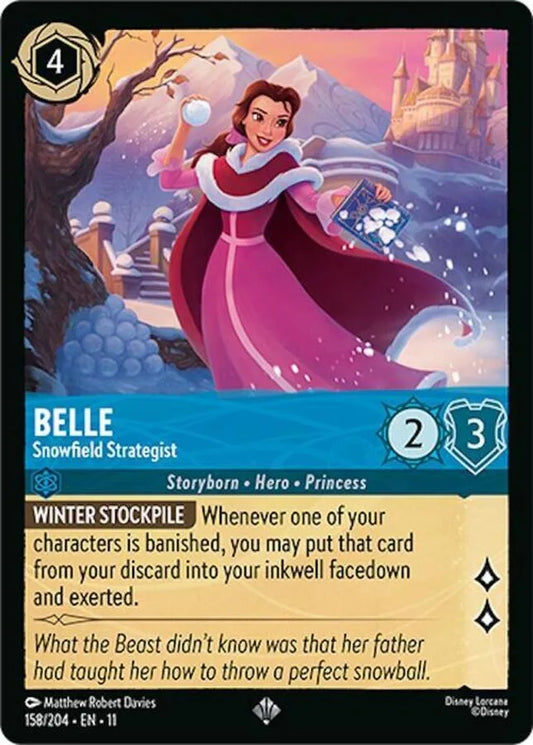 Belle — Snowfield Strategist [158EN11] Winterspell