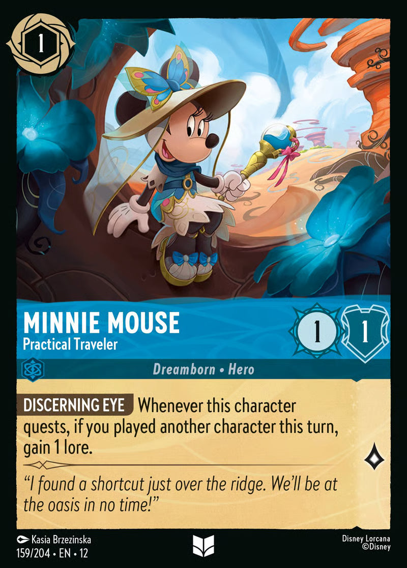 Minnie Mouse - Practical Traveler [159EN12] (Wilds Unknown)