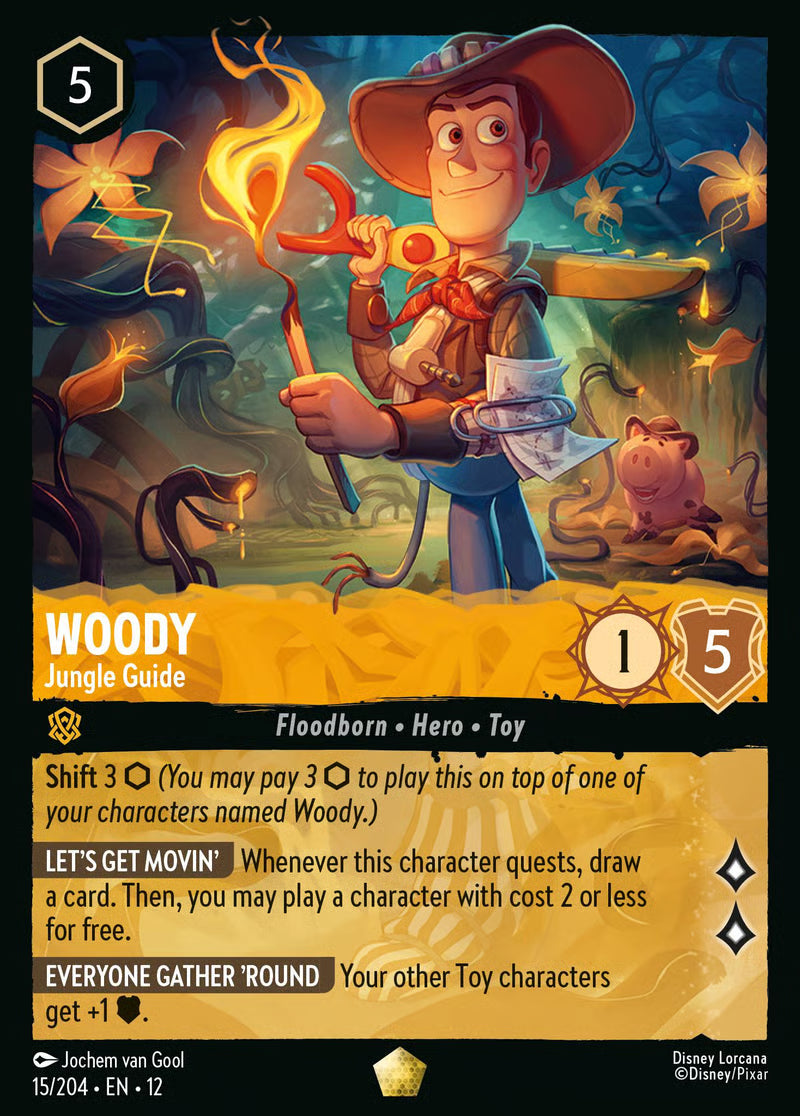Woody - Jungle Guide [15/204] (Wilds Unknown)