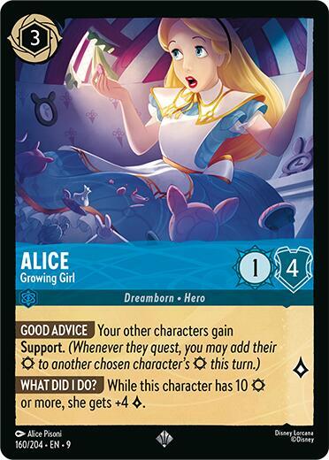 Alice - Growing Girl  [160EN9] (Fabled)