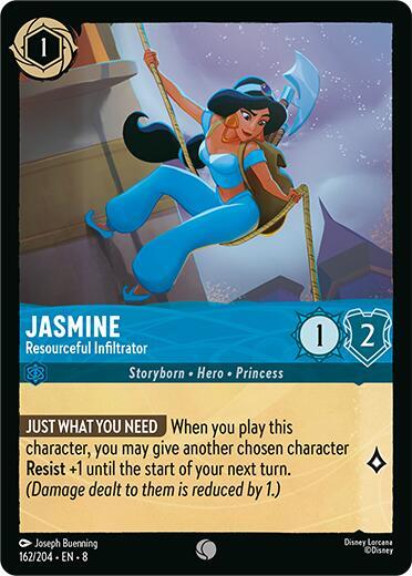 Jasmine – Resourceful Infiltrator [162EN8] (Reign of Jafar)