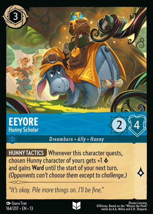 Eeyore - Hunny Scholar [164EN13] (Attack of the Vine)