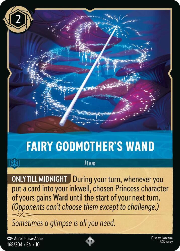 Fairy Godmother's Wand [168EN10] (Whispers In The Well)
