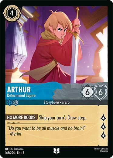 Arthur – Determined Squire [168EN8] (Reign of Jafar)