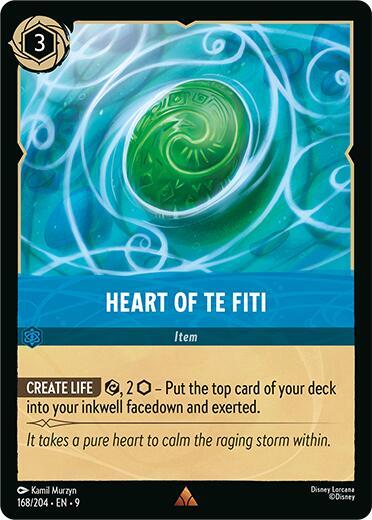 Heart of Te Fiti [168EN9] (Fabled)