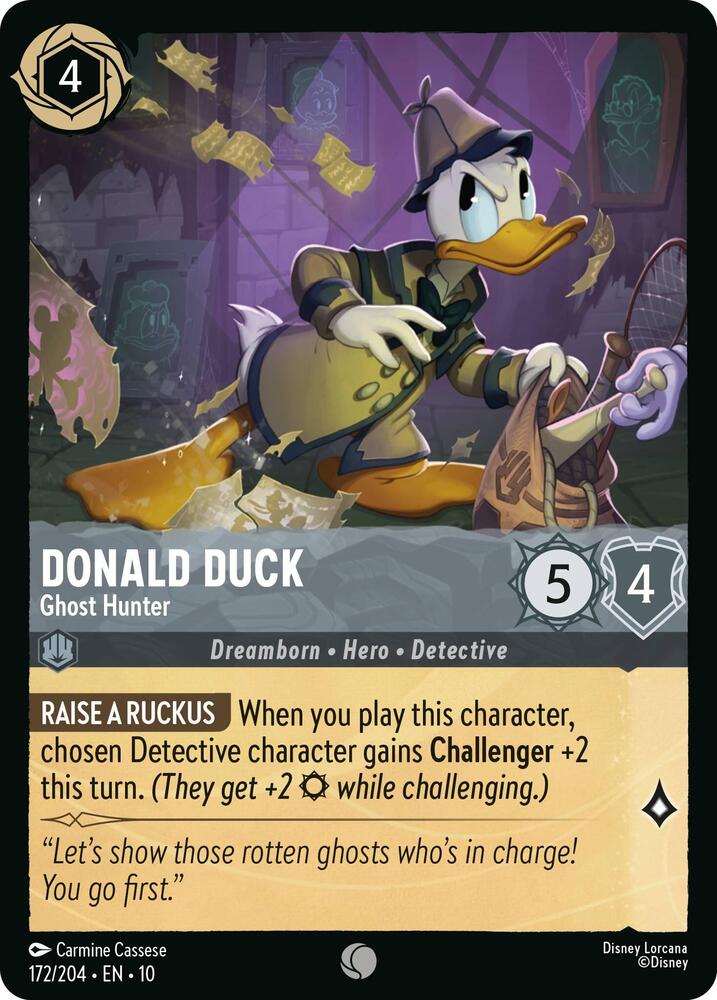 Donald Duck - Ghost Hunter [172EN10] (Whispers In The Well)