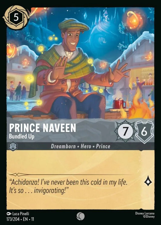 Prince Naveen — Bundled Up [173EN11] Winterspell