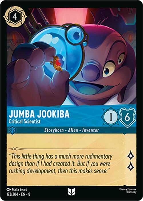 Jumba Jookiba – Critical Scientist [173EN8] (Reign of Jafar)
