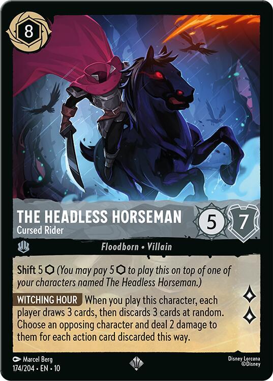 The Headless Horseman – Cursed Rider [174EN10] (Whispers In The Well)