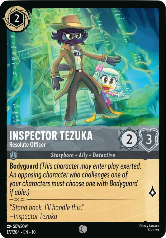 Inspector Tezuka - Resolute Officer [177EN10] (Whispers In The Well)
