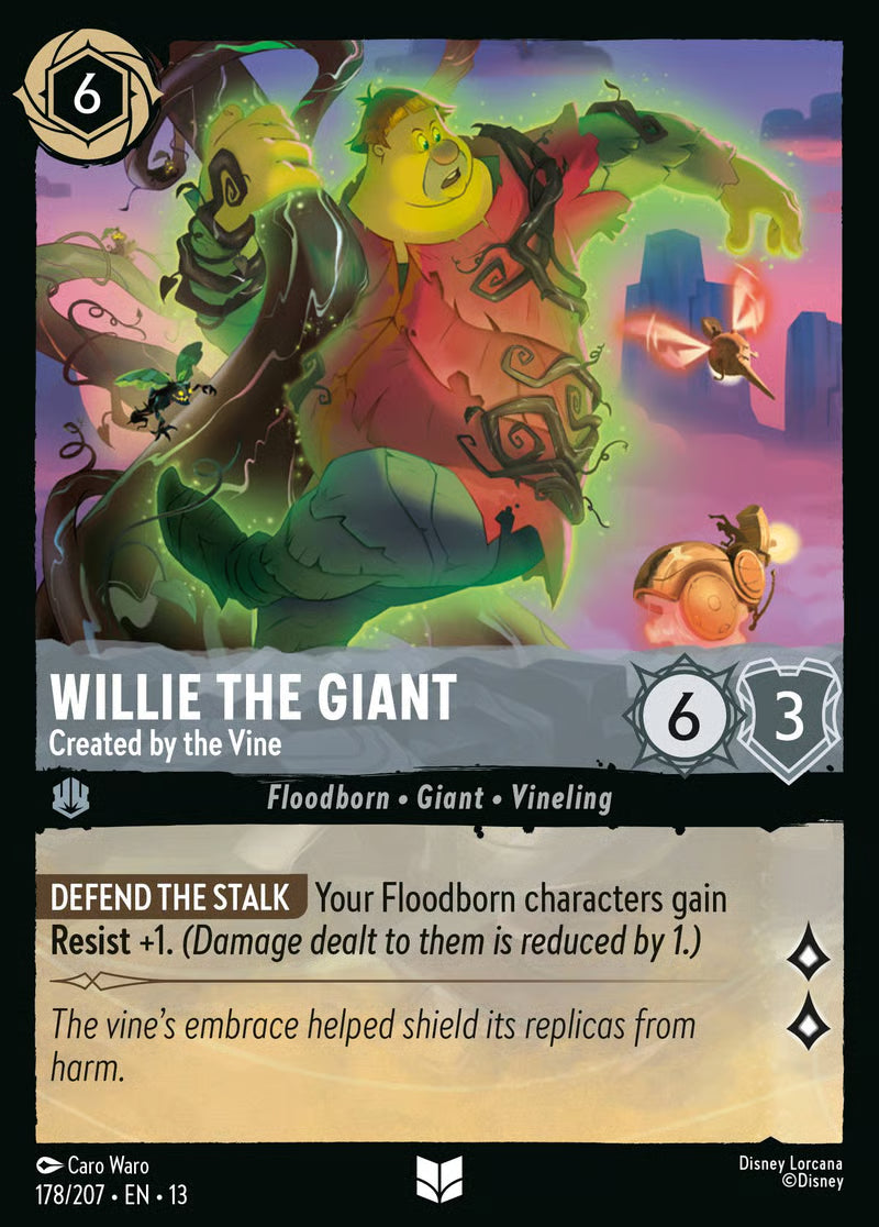 Willie the Giant - Created by the Vine [178EN13] (Attack of the Vine)