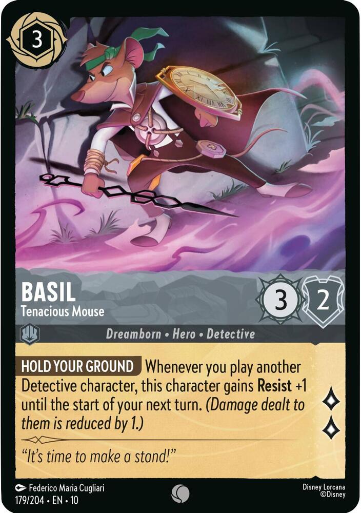 Basil - Tenacious Mouse [179EN10] (Whispers In The Well)