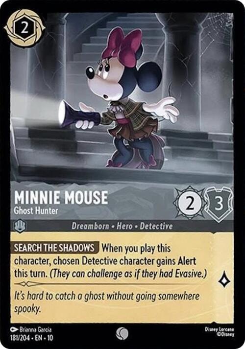 Minnie Mouse - Ghost Hunter [181EN10] (Whispers In The Well)