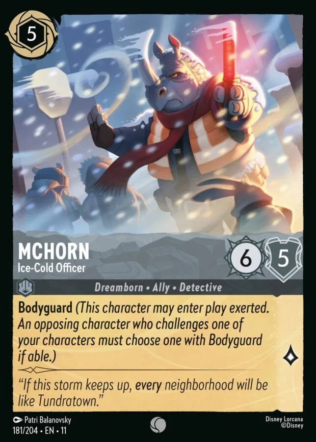 M’Chorn — Ice-Cold Officer [181EN11] Winterspell
