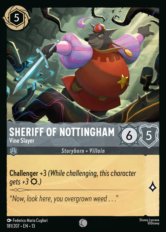 Sheriff of Nottingham - Vine Slayer [181EN13] (Attack of the Vine)