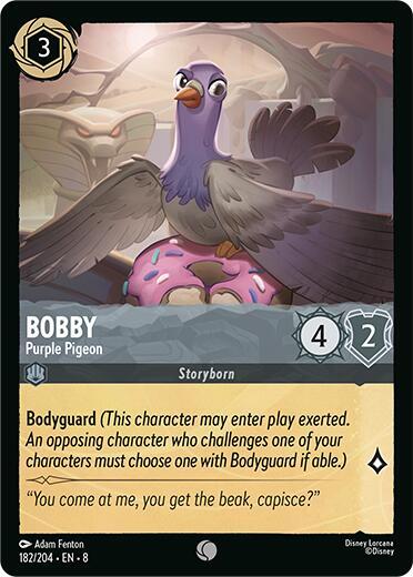 Bobby - Purple Pigeon [182EN8] (Reign of Jafar)
