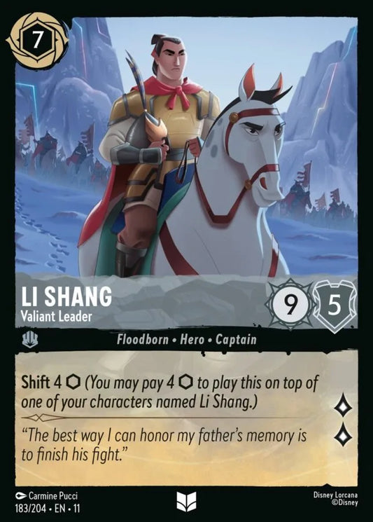 Li Shang — Valiant Leader [183EN11] Winterspell