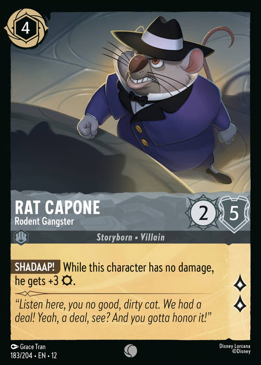 Rat Capone - Rodent Gangster [183EN12] (Wilds Unknown)