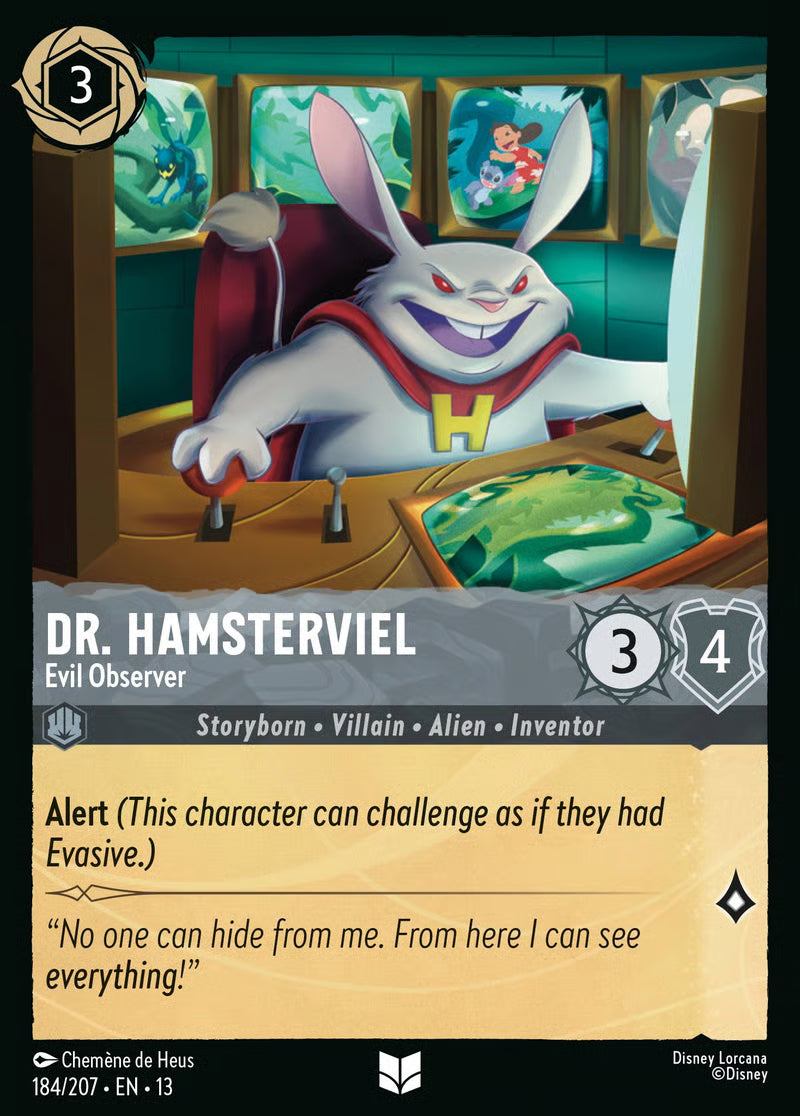 Dr. Hamsterviel - Evil Observer [184EN13] (Attack of the Vine)