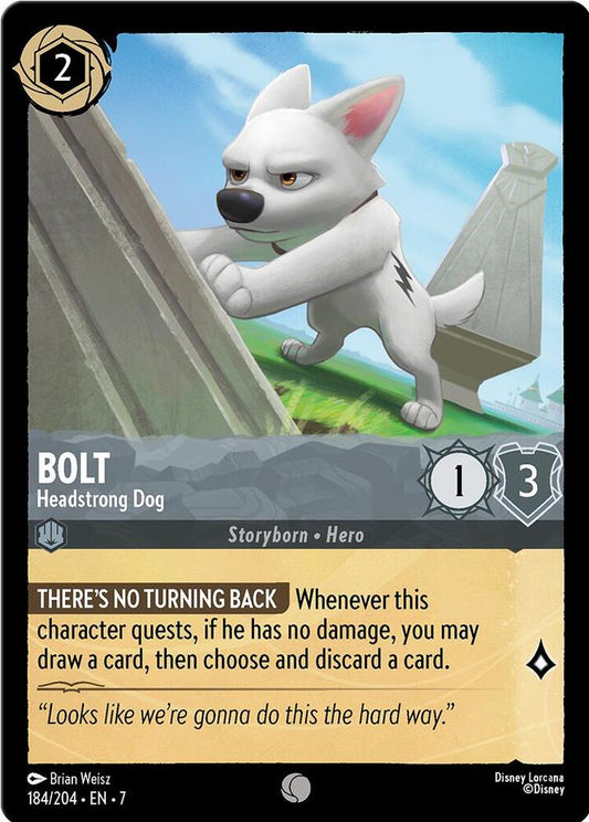 Bolt — Headstrong Dog [184EN7] Archazia's Island