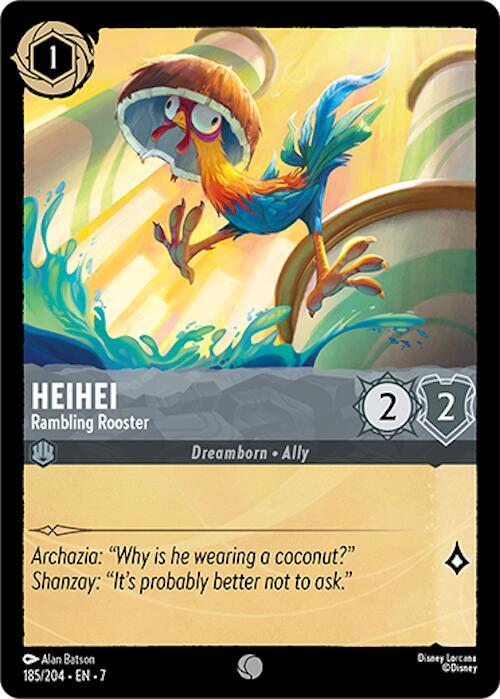 Heihei — Rambling Rooster [185EN7] Archazia's Island