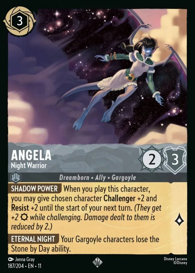 Angela — Night Warrior [187EN11] Winterspell