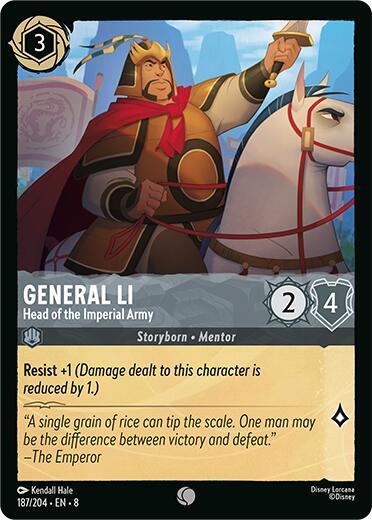 General Li - Head of the Imperial Army [187EN8] (Reign of Jafar)