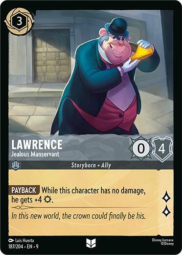 Lawrence — Jealous Manservant [187EN9] (Fabled)