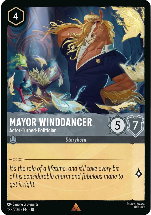 Mayor Winddancer – Actor-Turned-Politician [188EN10] (Whispers In The Well)