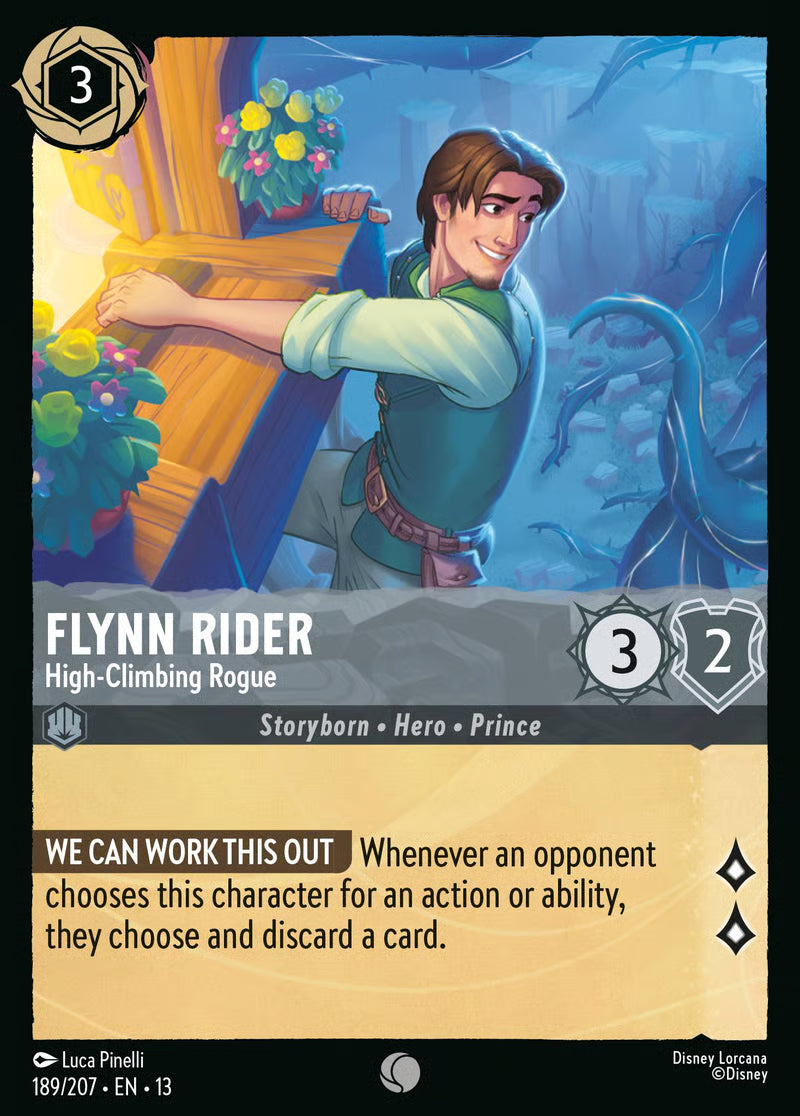 Flynn Rider - High-Climbing Rogue [189EN13] (Attack of the Vine)