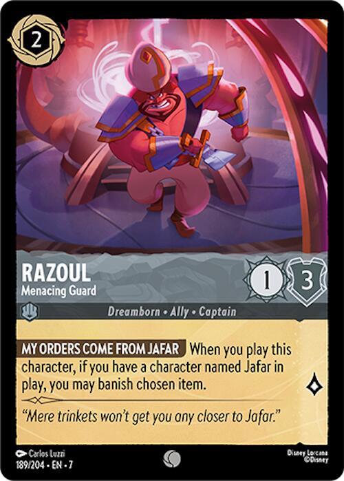 Razoul — Menacing Guard [189EN7] Archazia's Island