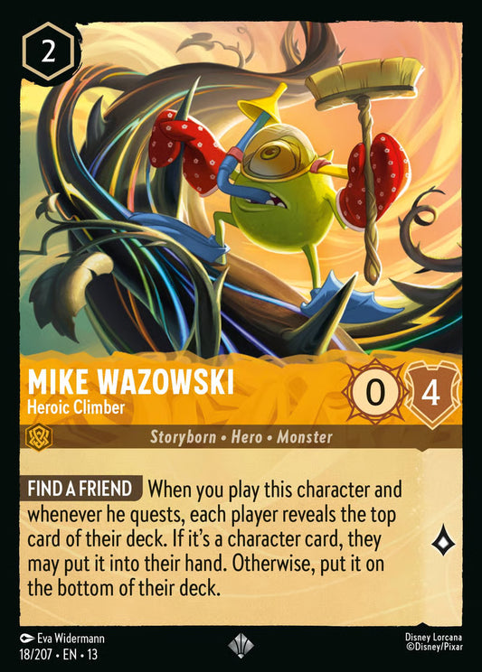 Mike Wazowski - Heroic Climber [18EN13] (Attack of the Vine)