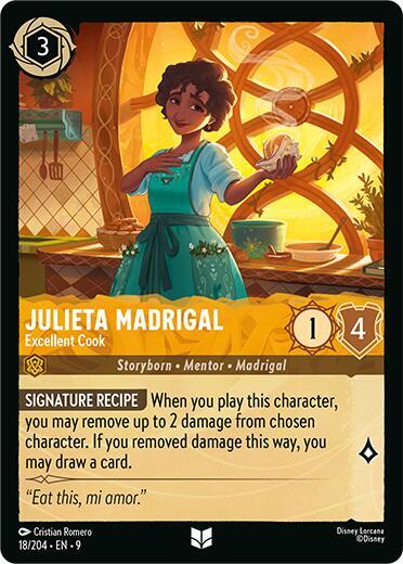 Julieta Madrigal — Excellent Cook [18EN9] (Fabled)
