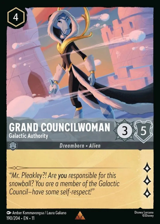 Grand Councilwoman — Galactic Authority [190EN11] Winterspell